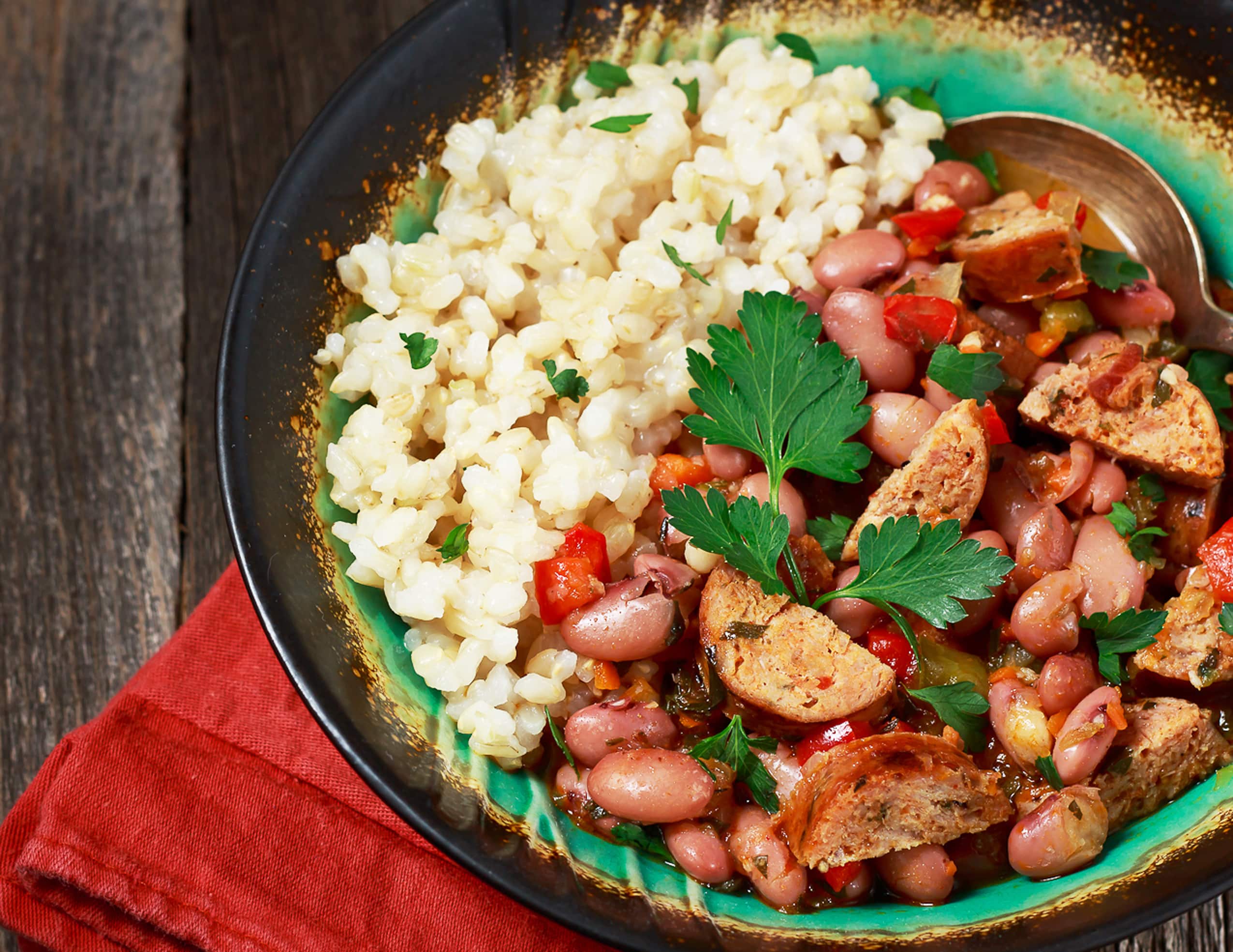 Cajun Red Beans and Rice with Andouille Recipe Chili Pepper Madness