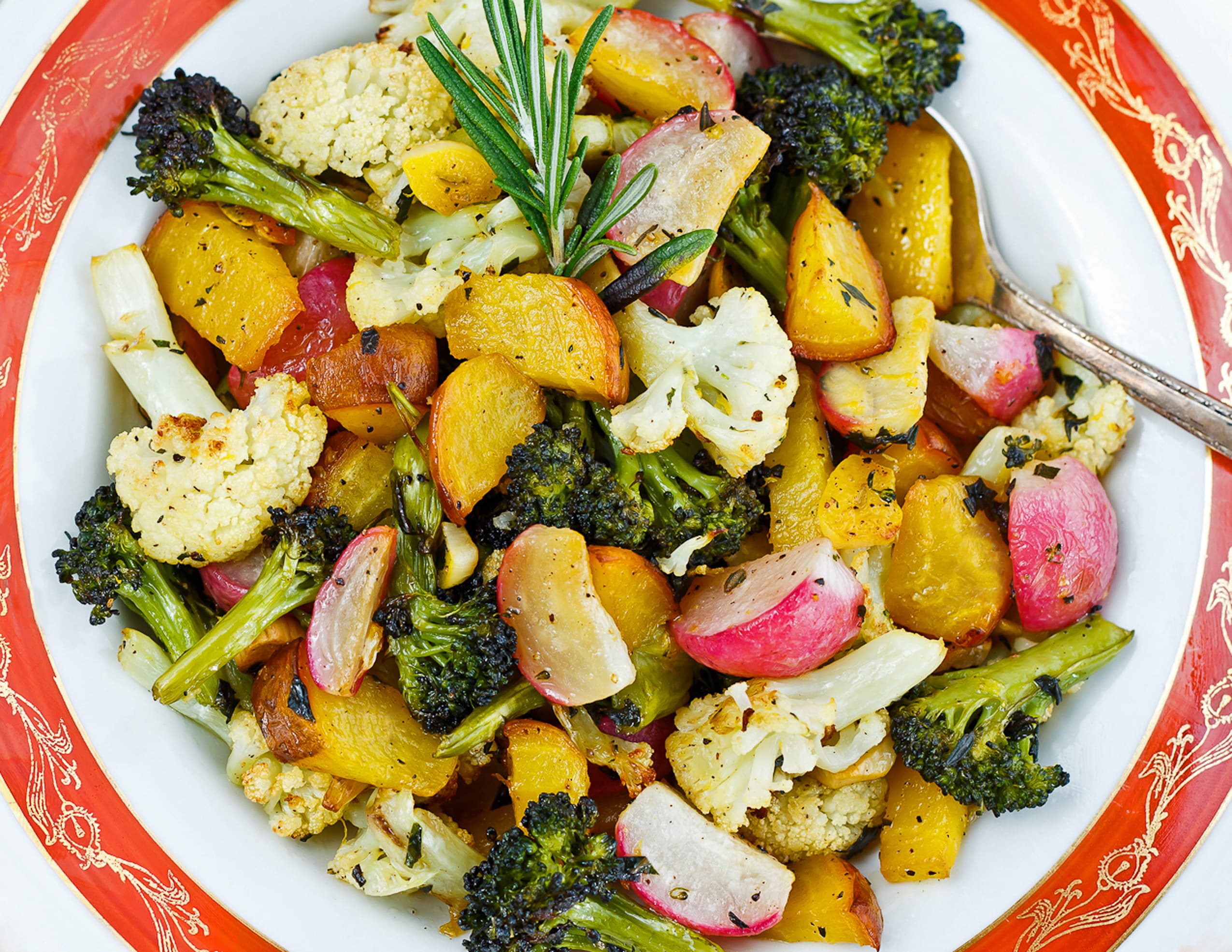 Roasted Vegetable Medley with Rosemary and Thyme