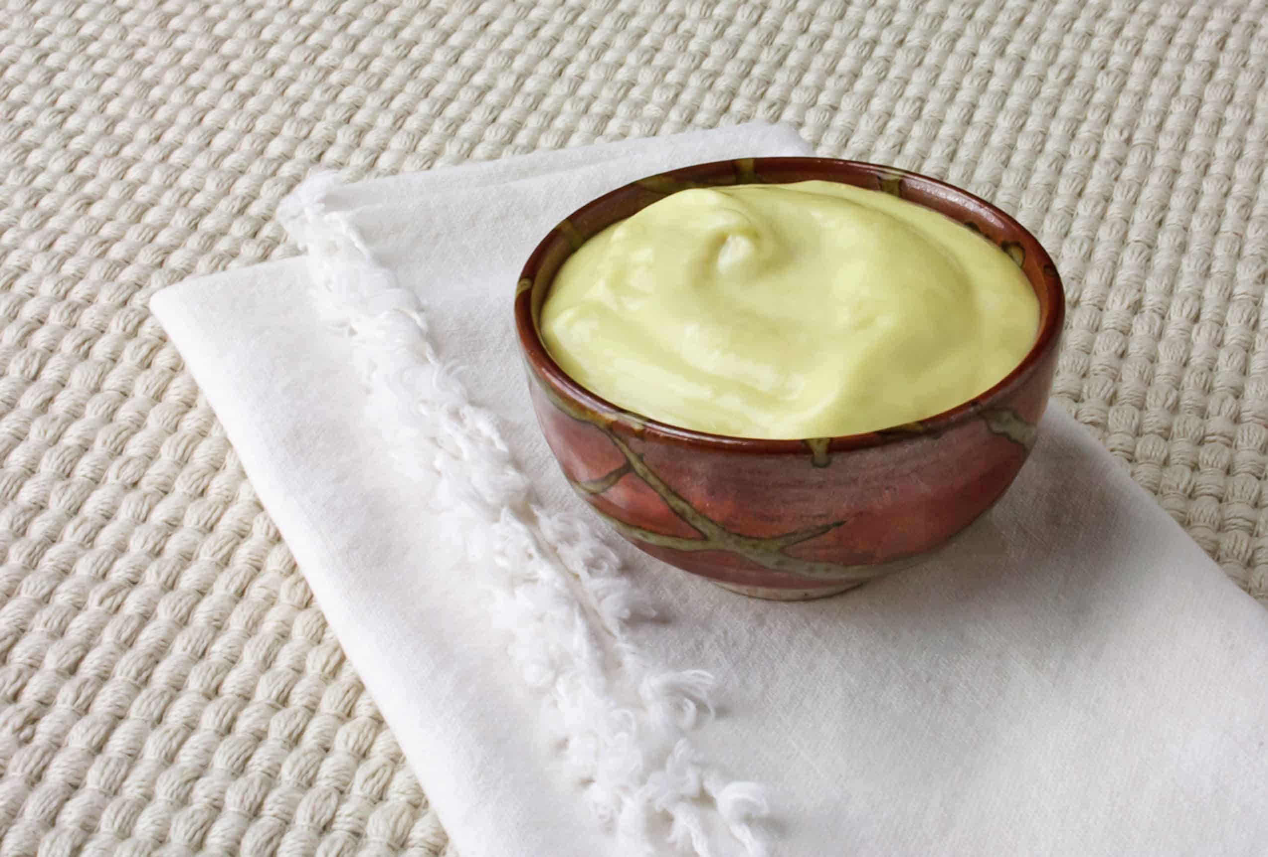 Healthy Homemade Mayonnaise with Avocado Oil